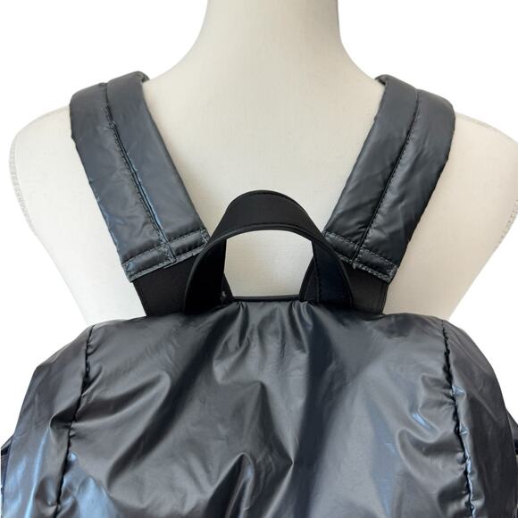 KENNETH COLE NY Backpack Gunmetal Grey Vesey Water Resistant Nylon Travel - Picture 5 of 16